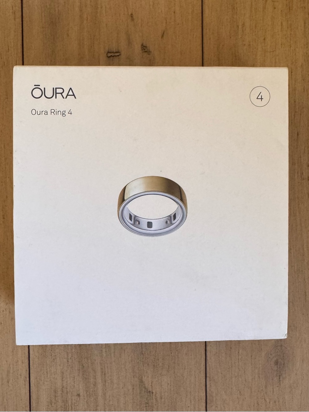 Oura Gen 4 Gold SIZE 4